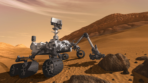 Would a Mars Science Laboratory Launch Accident Pose a Radiation Risk?
